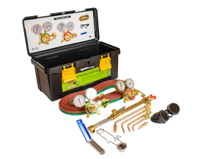 Forney Oxy/Acetylene Kit, 250 Series Medium Duty Kit