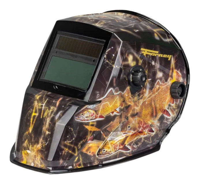 FORNEY OUTDOOR ANGLER AUTO-DARKENING FILTER (ADF) WELDING HELMET