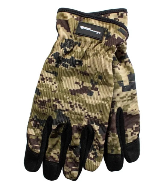 CAMO UTILITY WORK GLOVES (MEN'S XL)