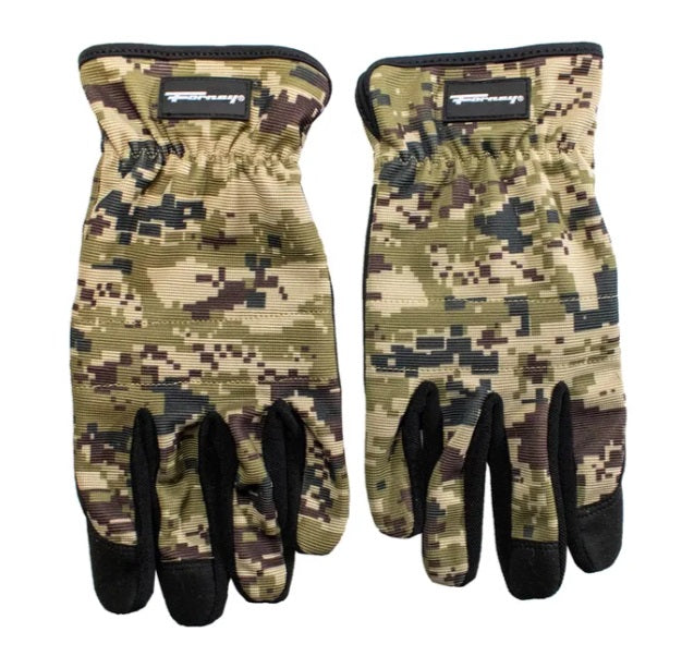 CAMO UTILITY WORK GLOVES (MEN'S XL)