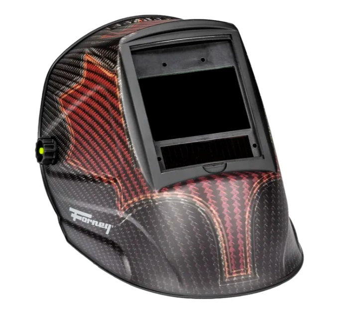 FORNEY PRO CARBON MAPLE LEAF AUTO-DARKENING FILTER (ADF) WELDING HELMET