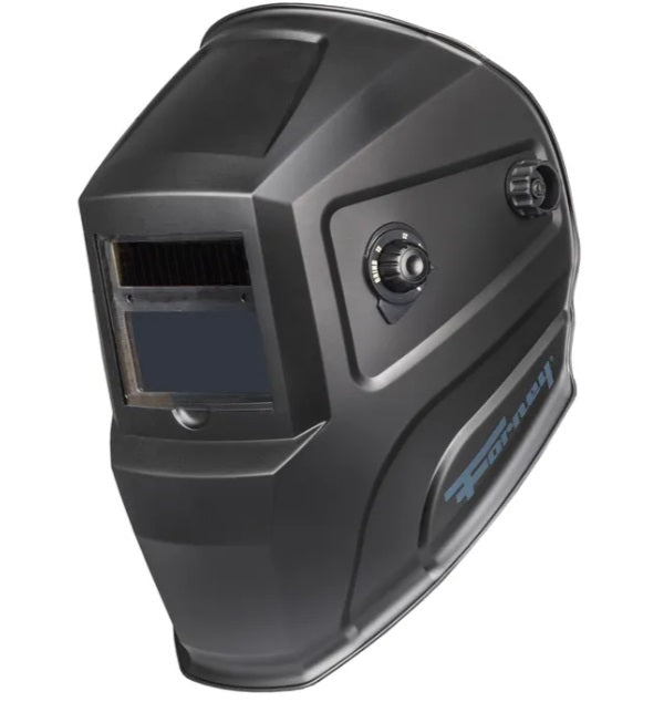 Forney Black Matte Auto-Darkening Filter(ADF) Welding Helmet