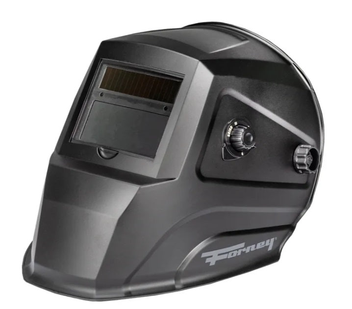 Forney Black Matte Auto-Darkening Filter(ADF) Welding Helmet