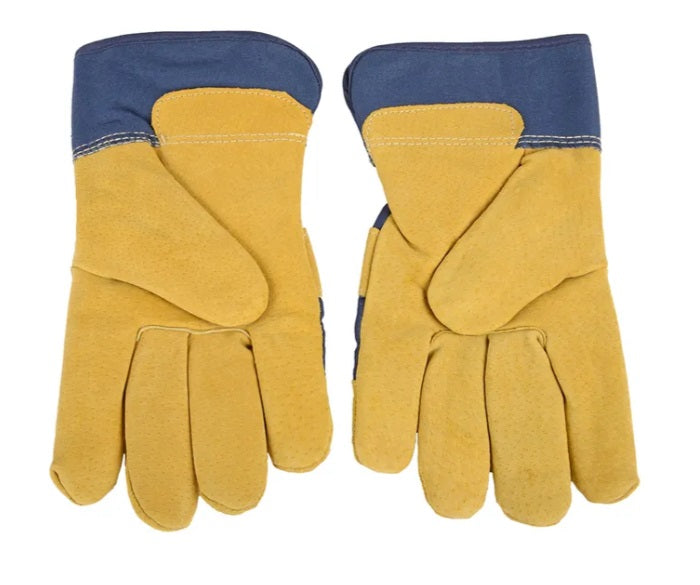 LINED PREMIUM PIGSKIN LEATHER PALM GLOVES (MEN'S XL)