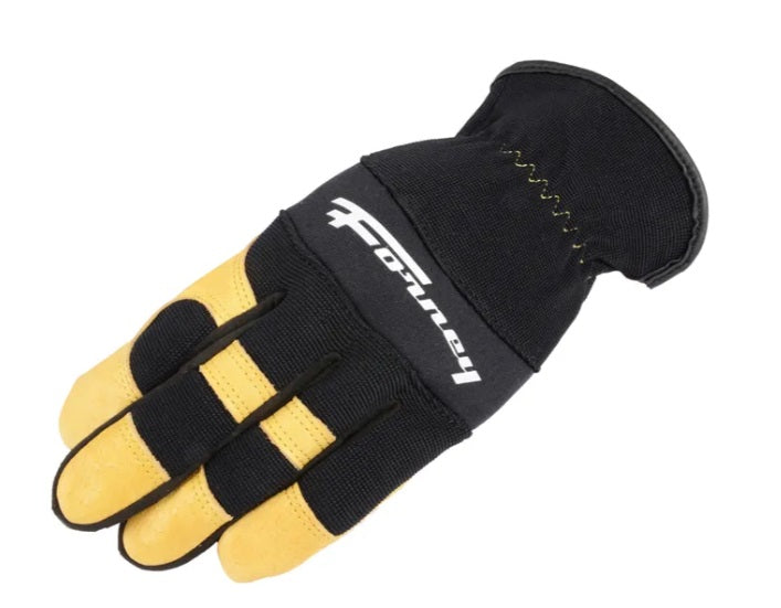 PREMIUM PIGSKIN LEATHER UTILITY WORK GLOVES (MEN'S M)