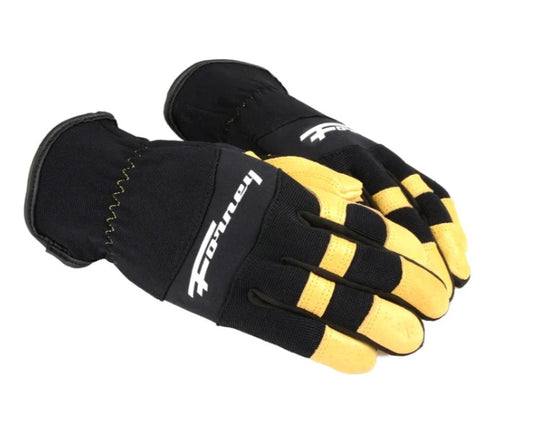 PREMIUM PIGSKIN LEATHER UTILITY WORK GLOVES (MEN'S M)